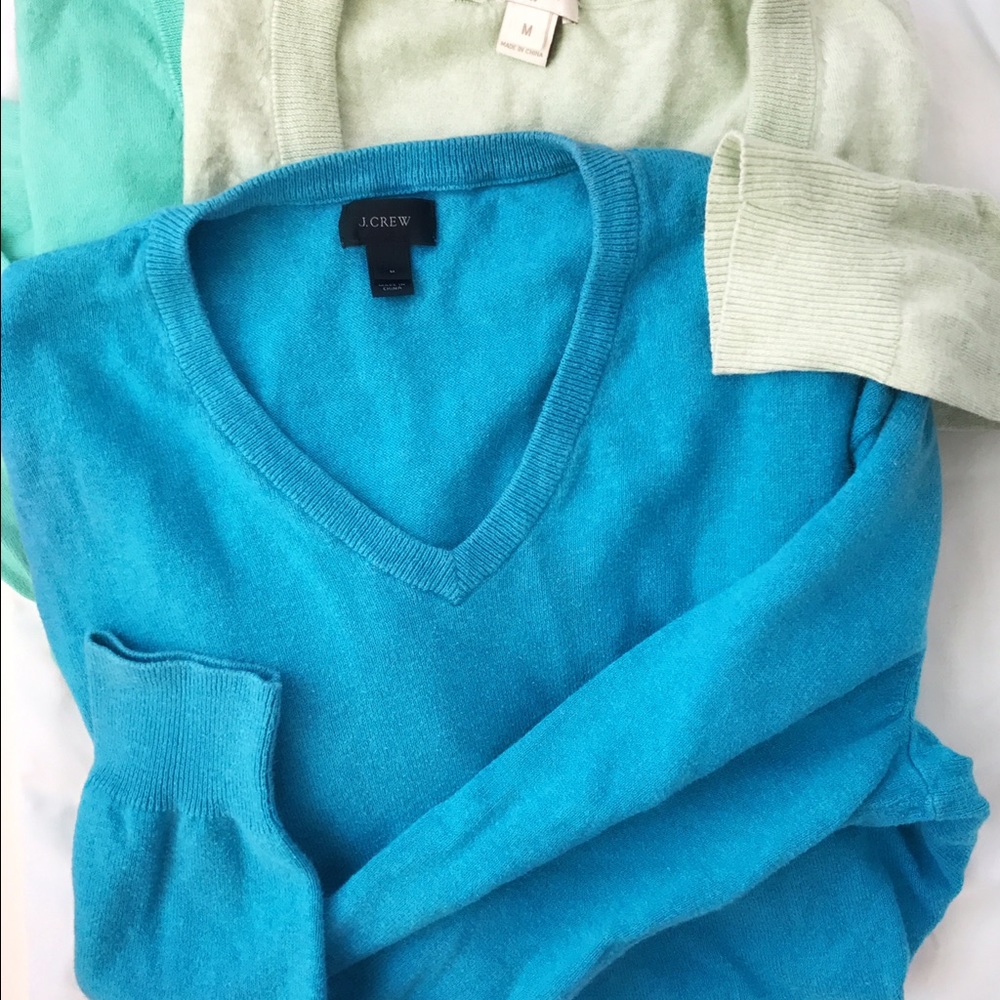 Blue J.Crew Sweater