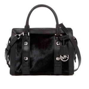 Michael Kors Medium Collins Calf Satchel/Bag
