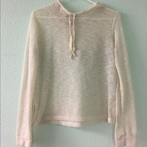 Sweater Knit Hoodie