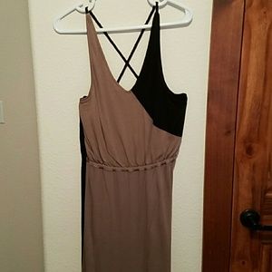 Layered maxi dress