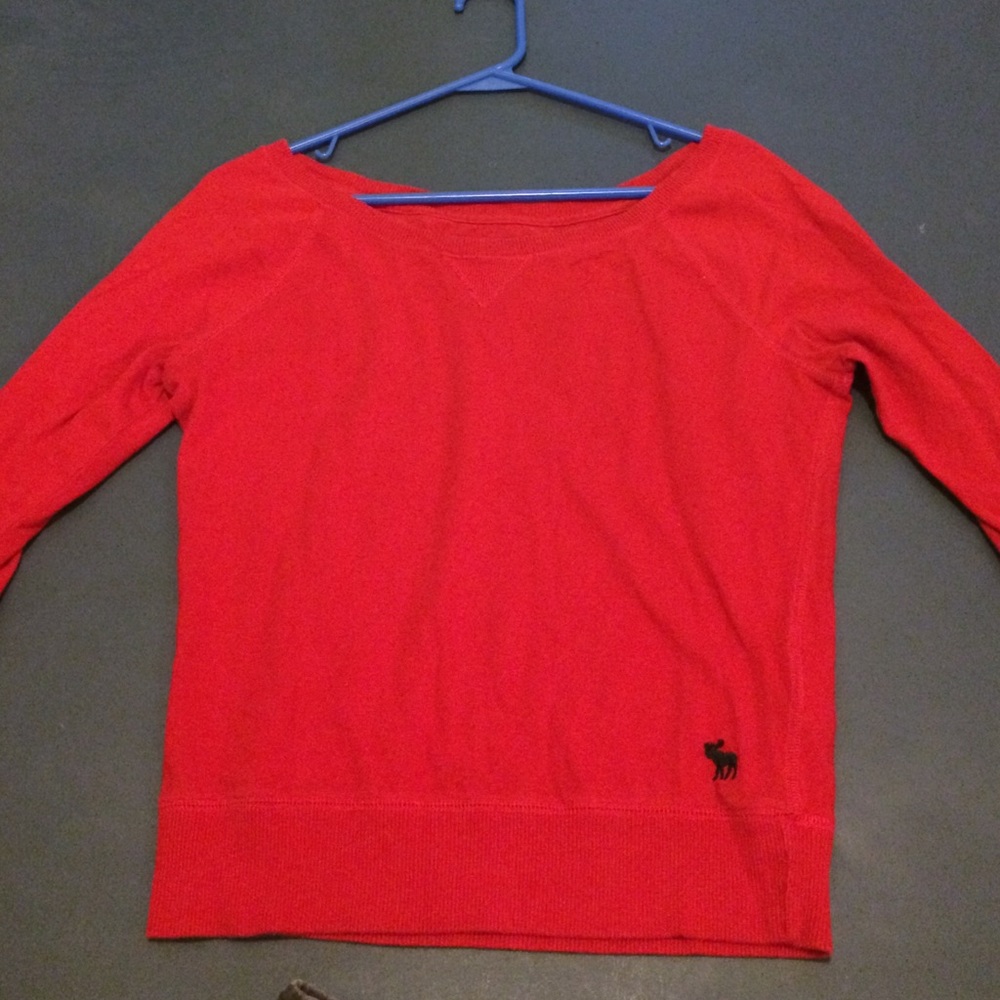 A&F cropped sweater
