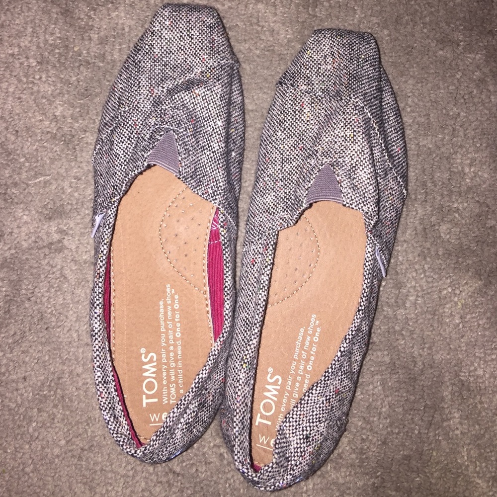 Gray Toms Shoes