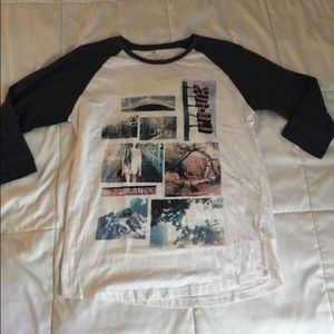 Baseball style shirt