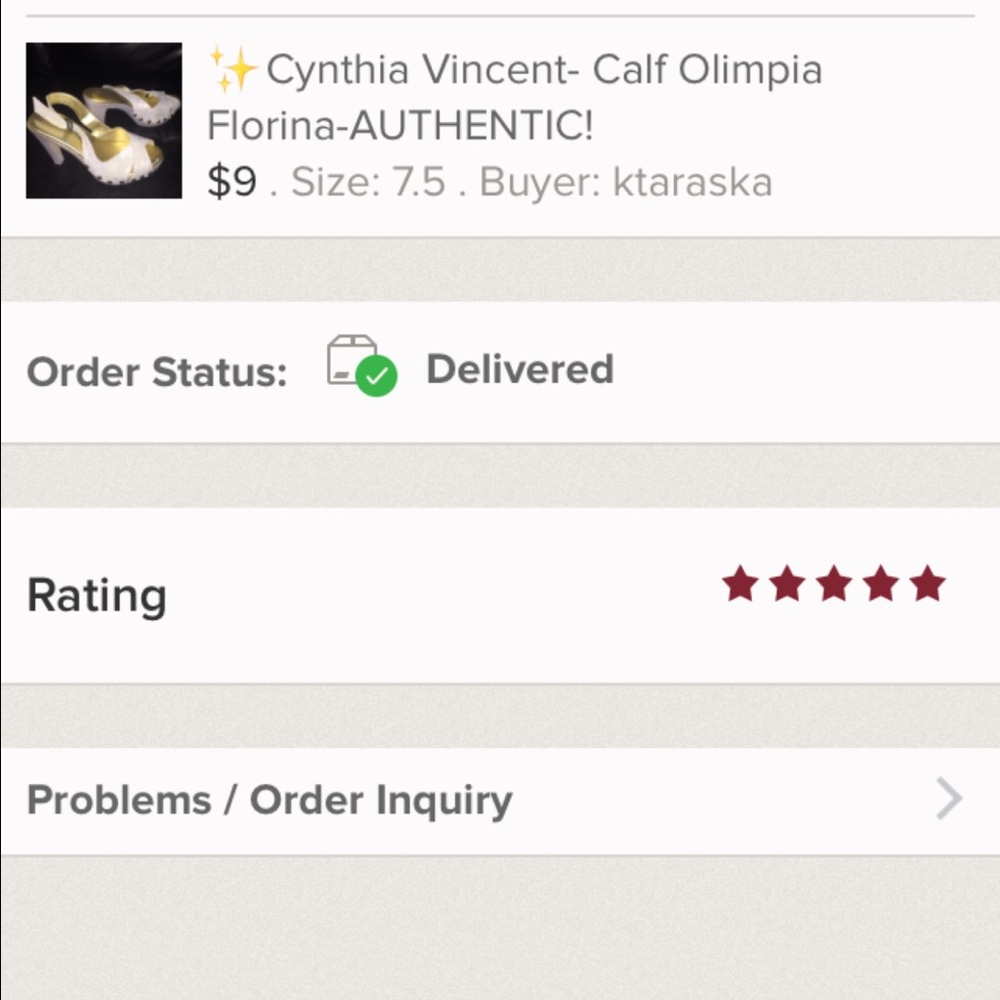 ⭐️⭐️⭐️⭐️⭐️Yay! Another happy customer!