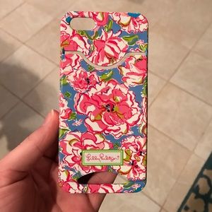 Lilly Pulitzer iPhone 5/5s cardholder case!