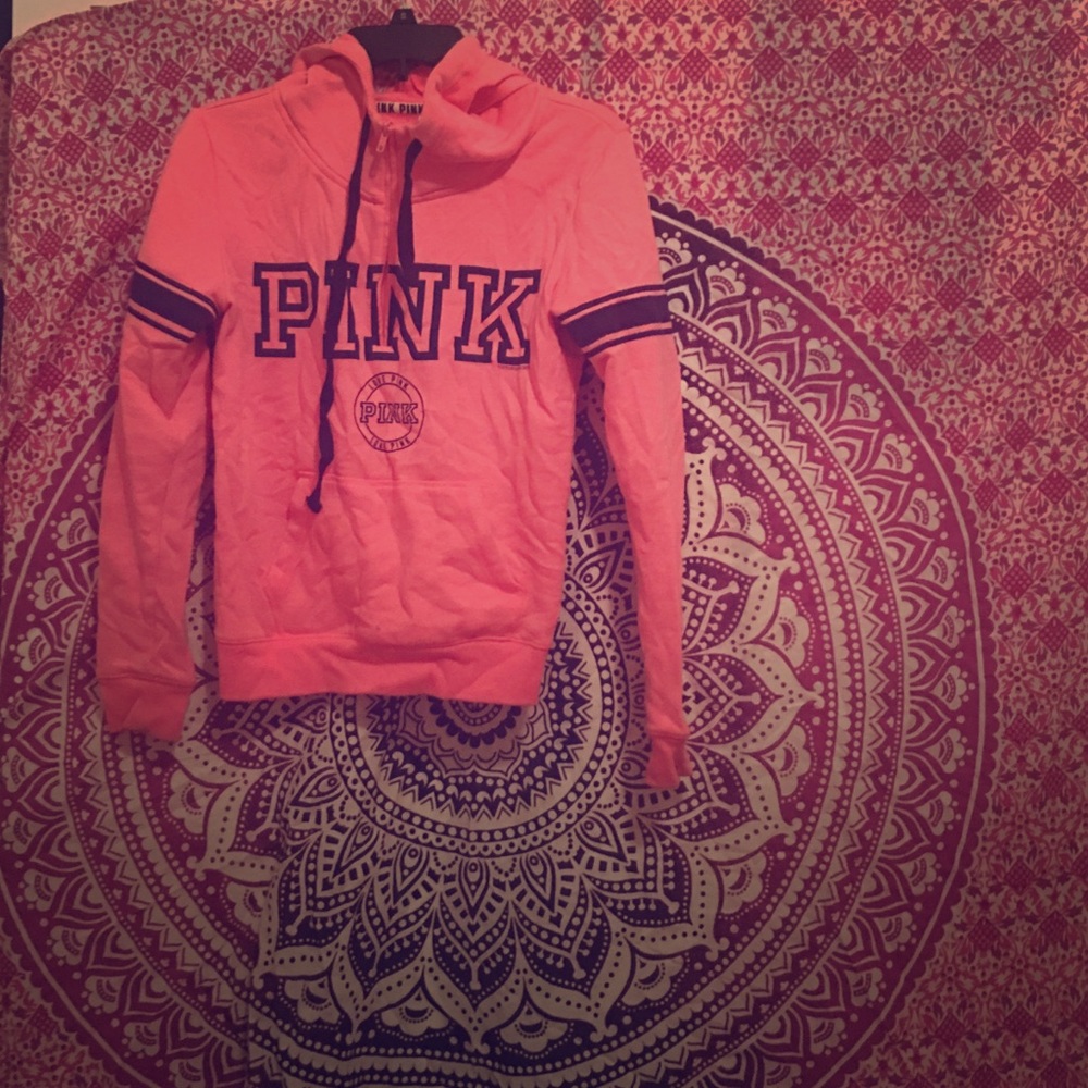 Pink hoodie