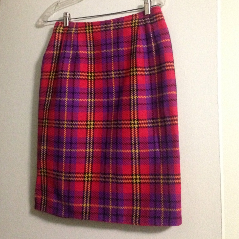 Vintage Harve Benard  Wool Pencil Skirt
