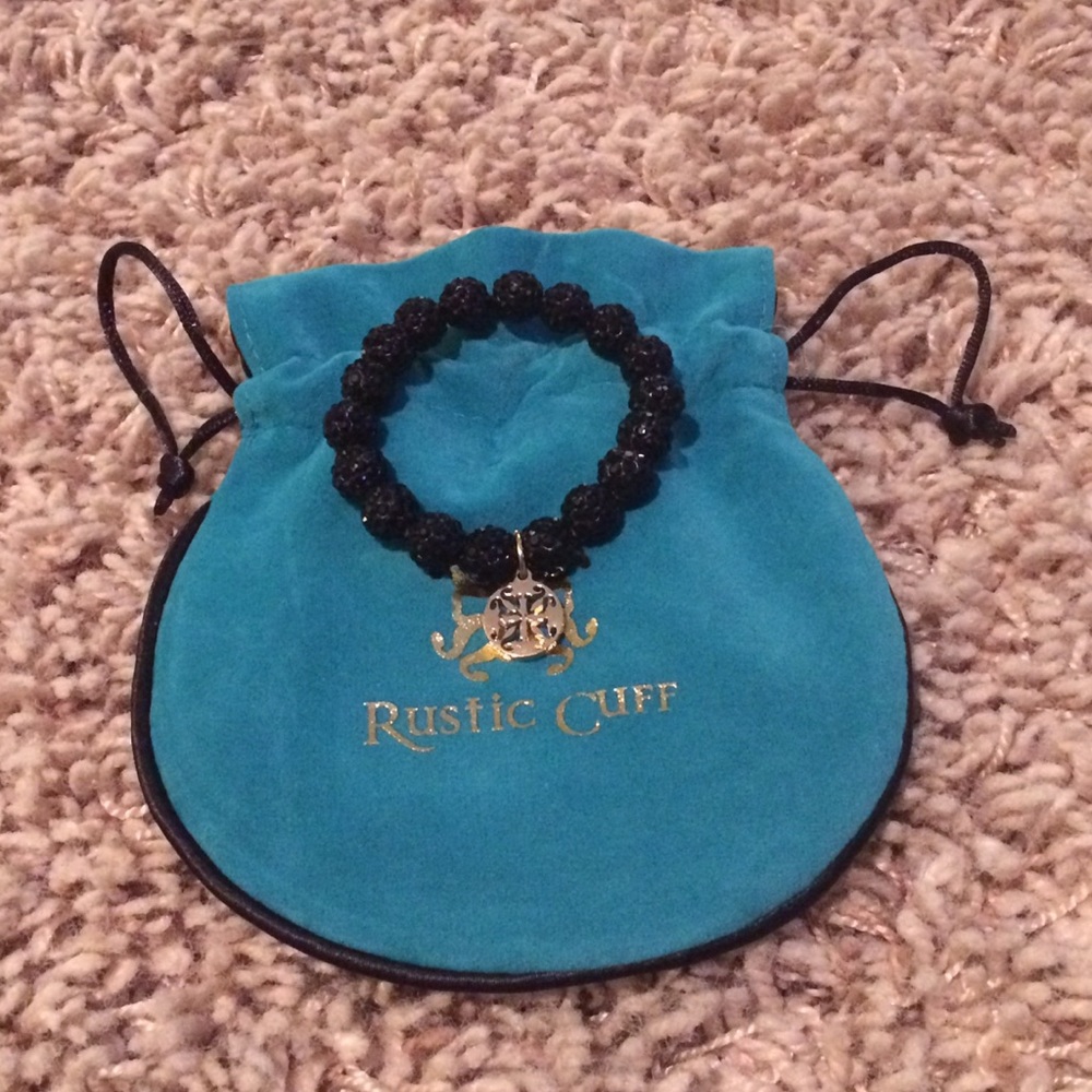 Black girls rustic cuff.