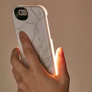 LuMee 6/6s iPhone Cases (White Marble[1]/Rose[2])