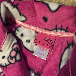 Hello Kitty Soft Fleece Pajama Set Sz Large