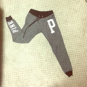 Jogger sweatpants Victoria secret pink