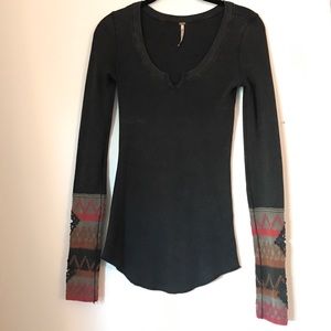 Free People Long Sleeve Shirt