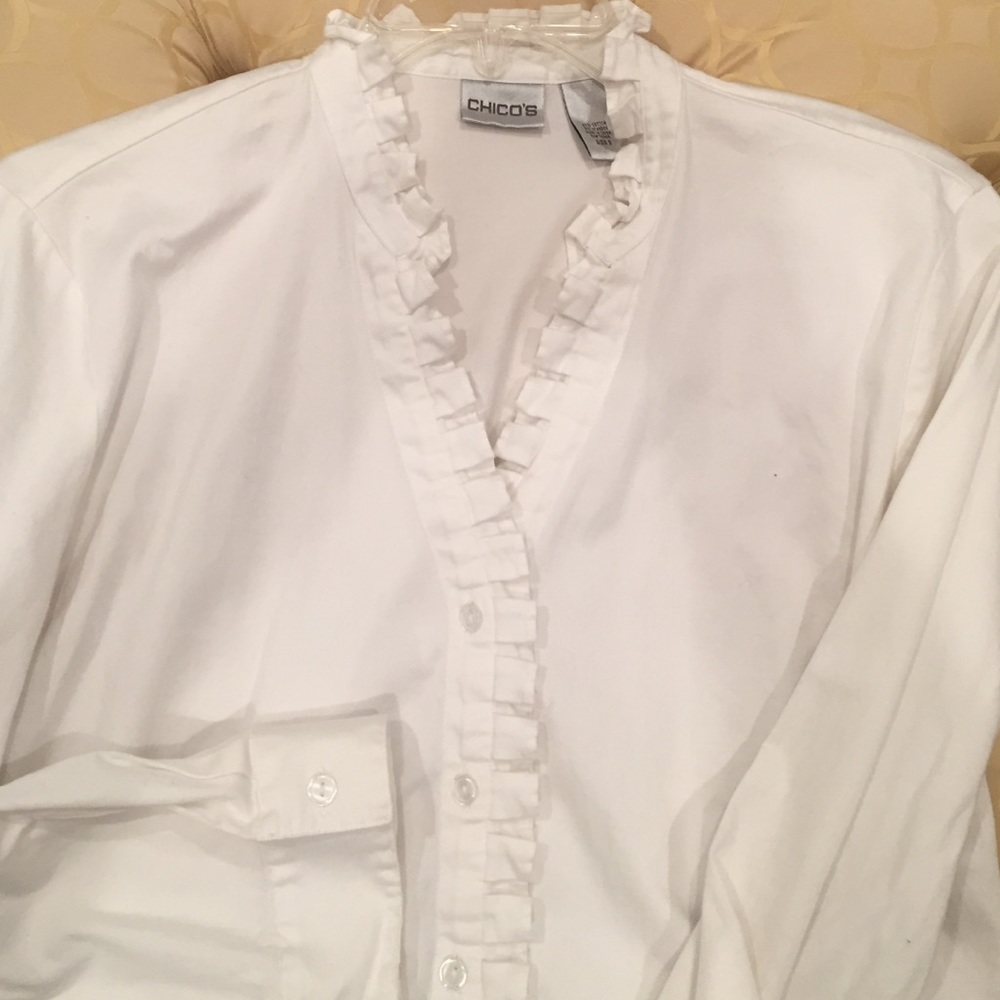 White button up