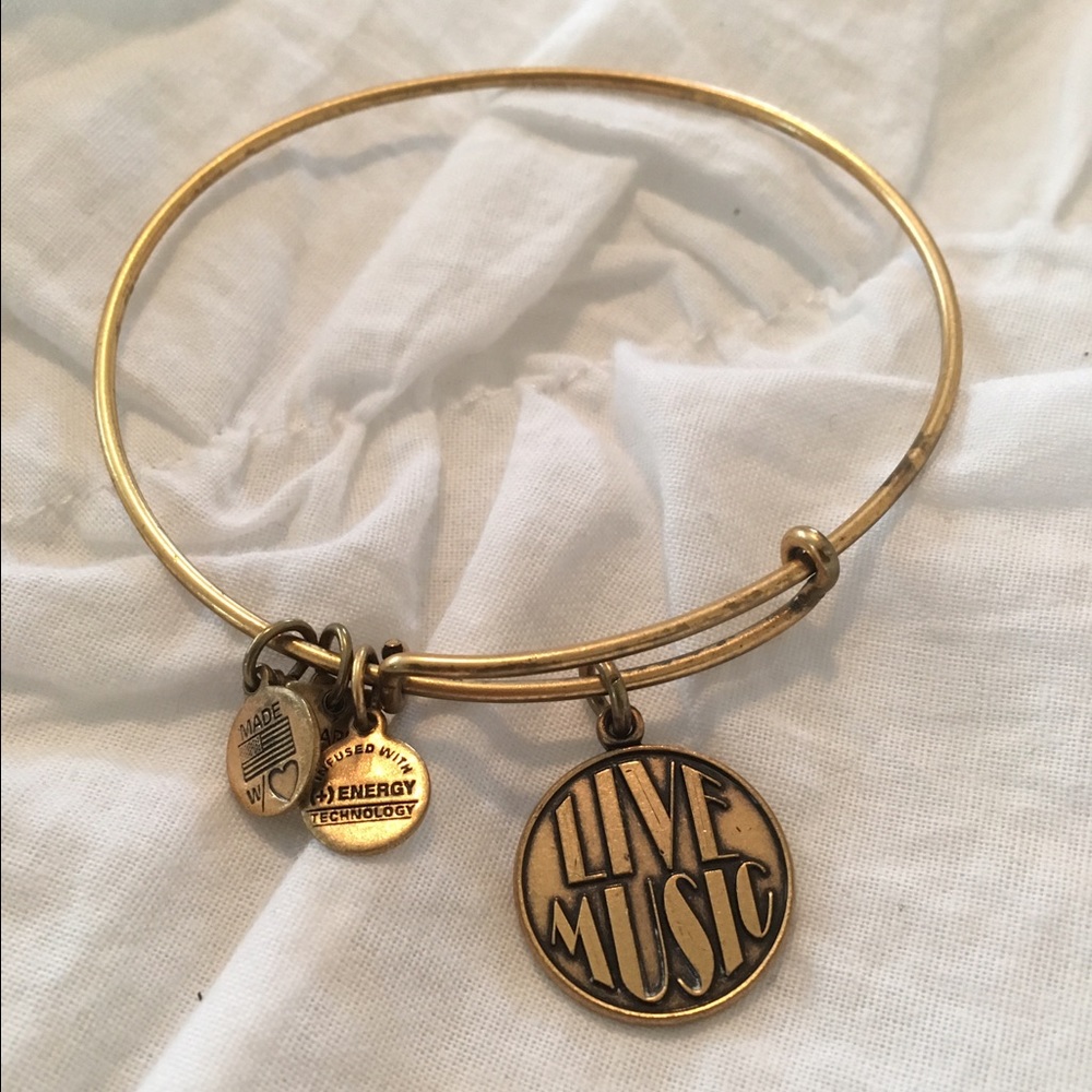 Alex & Ani Live Music Bracelet