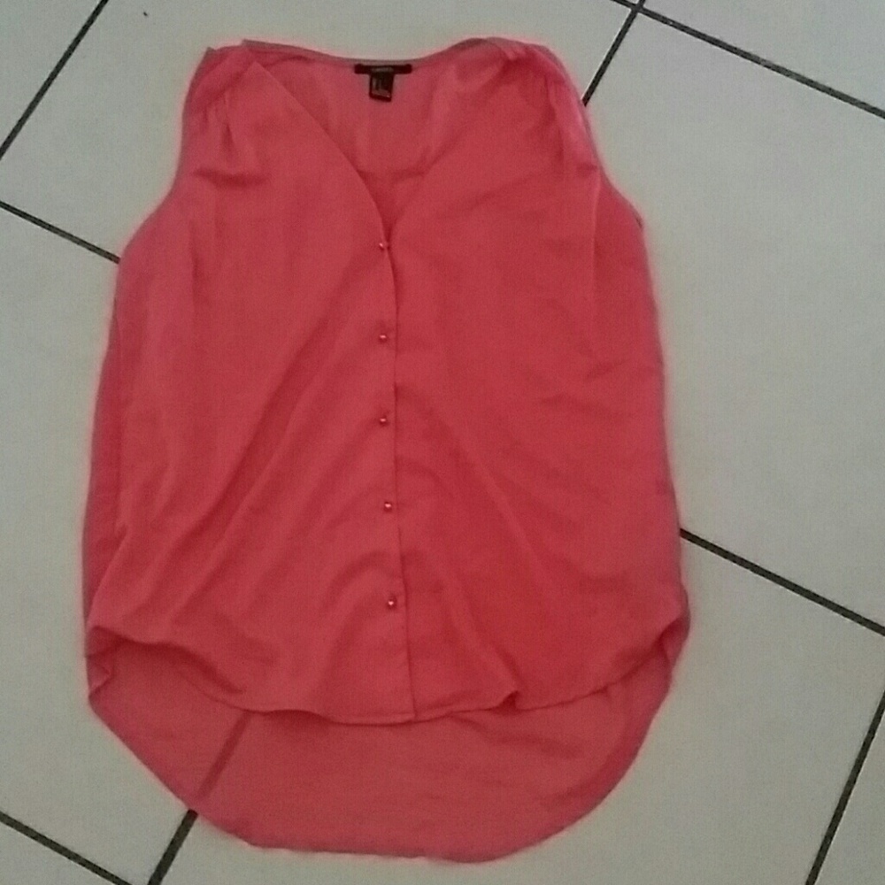 Button down blouse forever 21