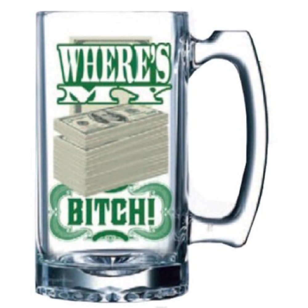 Breaking Bad Where's My Money B*tch Beer Mug