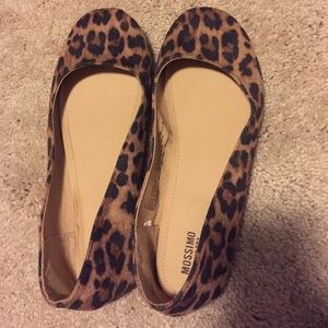Leopard Ballet Flats Size 7.5