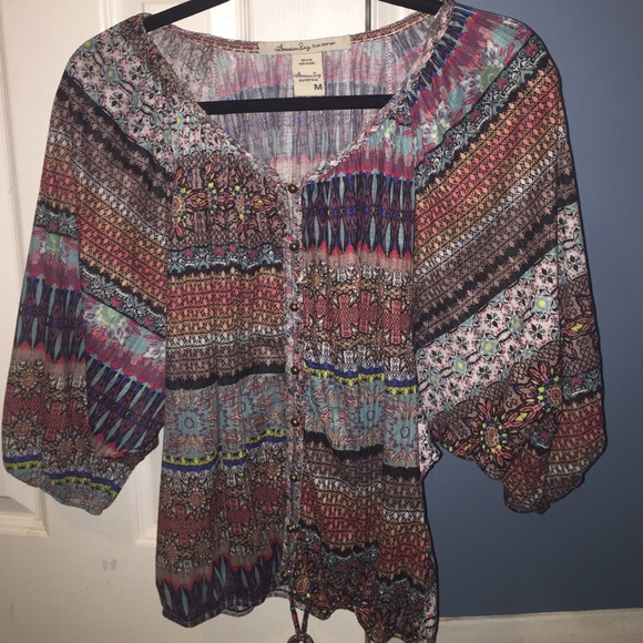 Patterned blouse - Picture 1 of 1