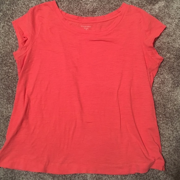 Eileen Fisher Tops - Eileen Fisher coral t shirt