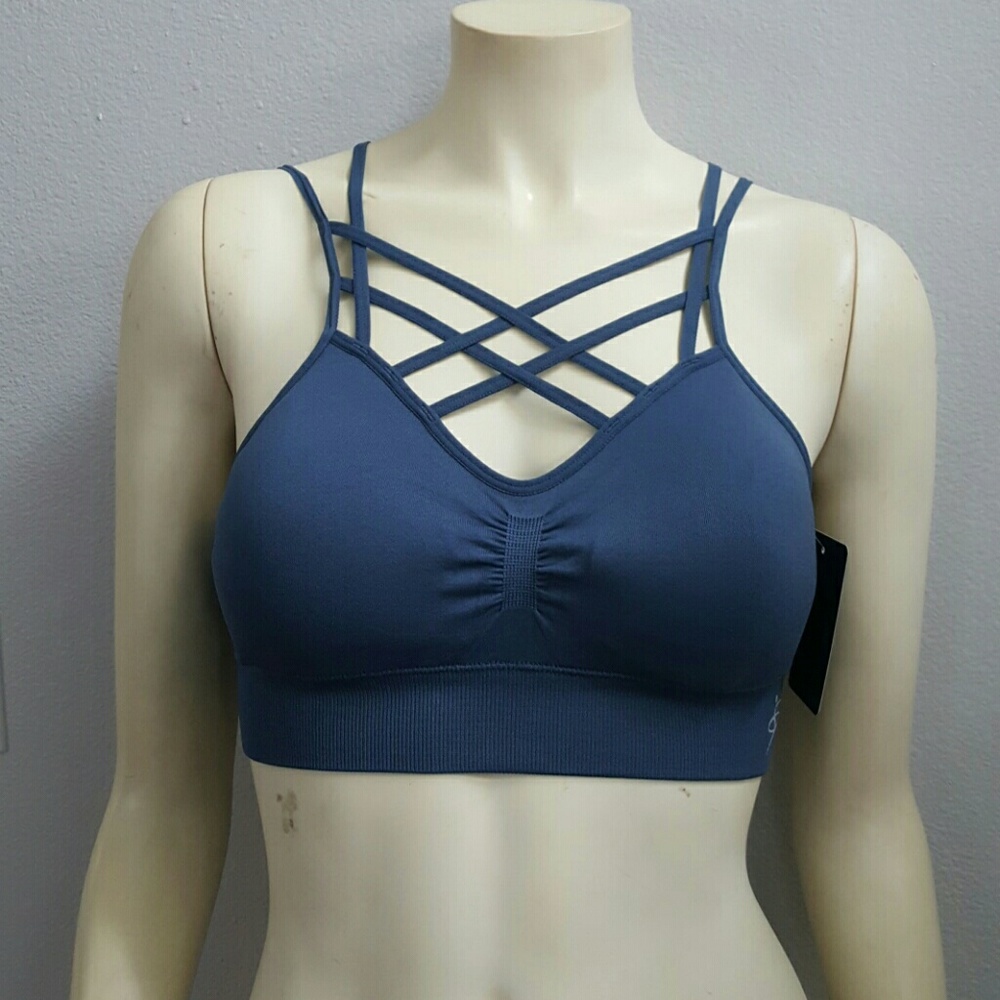 CLEARANCE Strappy criss cross bralette