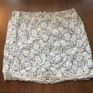 Lace Mini Skirt