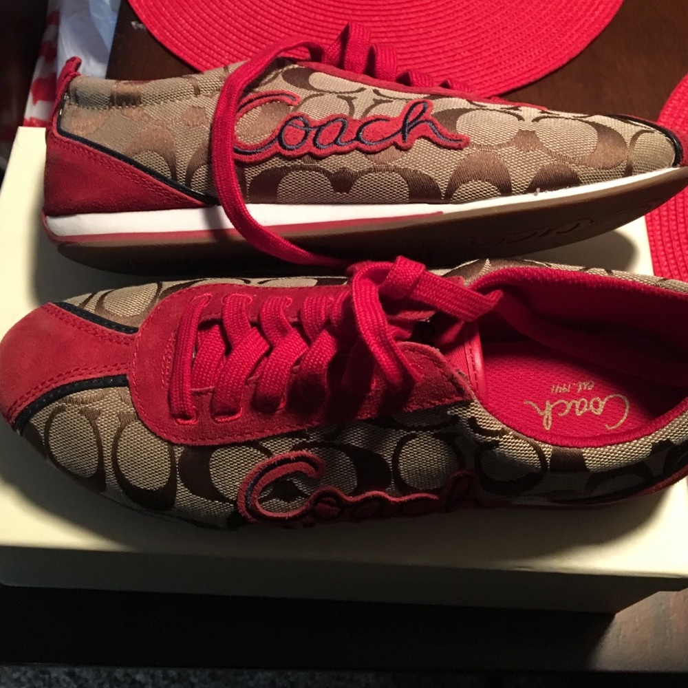 Coach tennis shoes