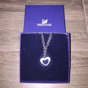 Swarovski Heart Shaped Chain Necklace