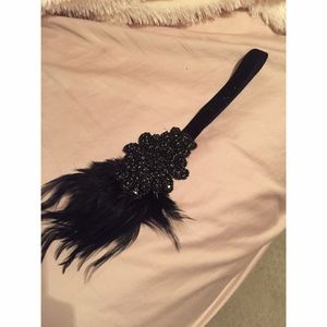 1920s flapper headpiece