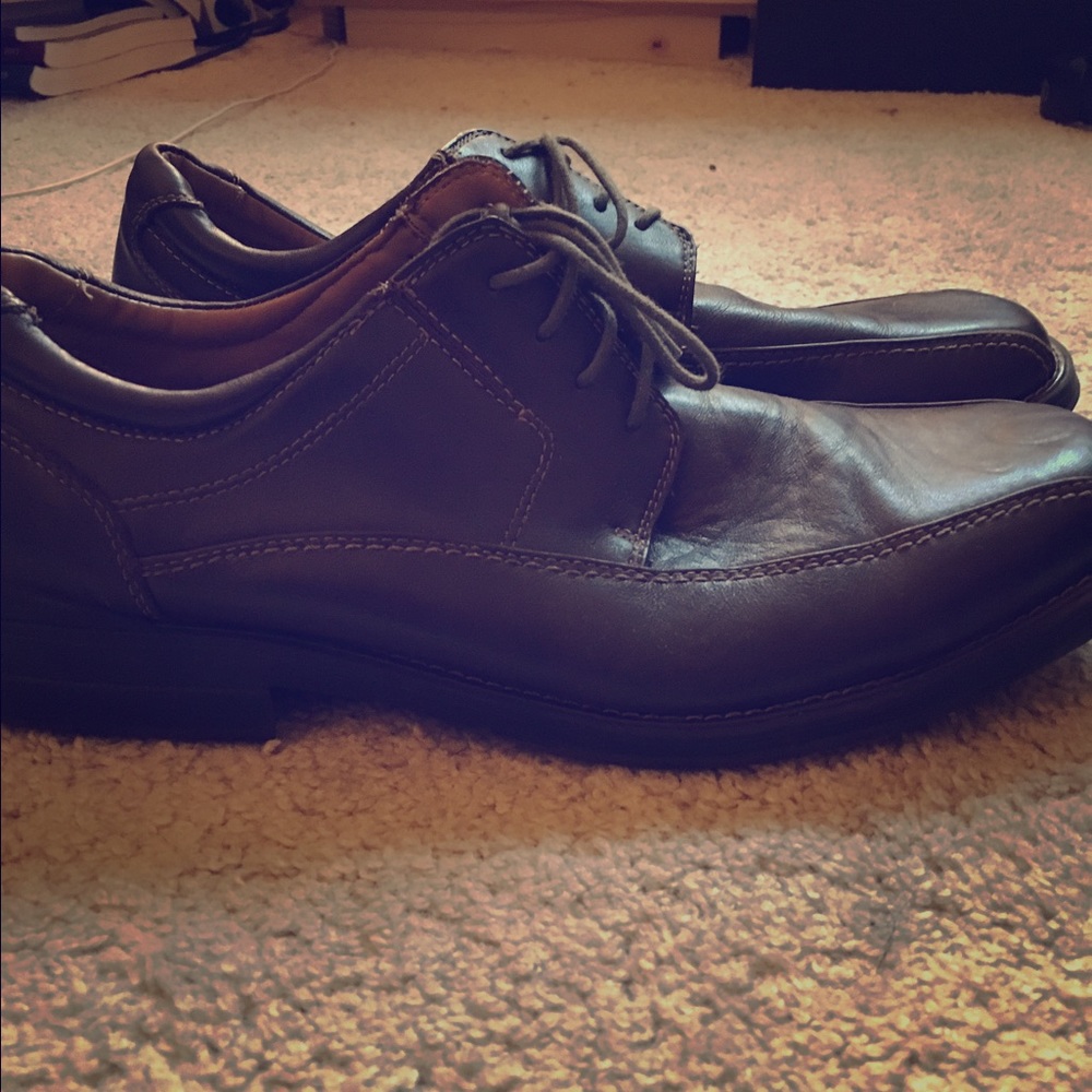 Dockers brown dress shoes 9.5