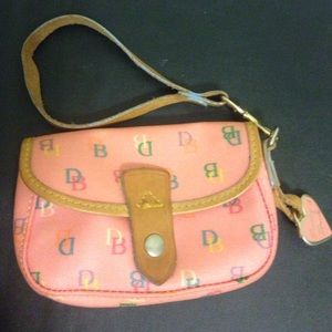 Dooney & Bourke pink wristlet