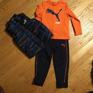 Boys 4t Puma outfit