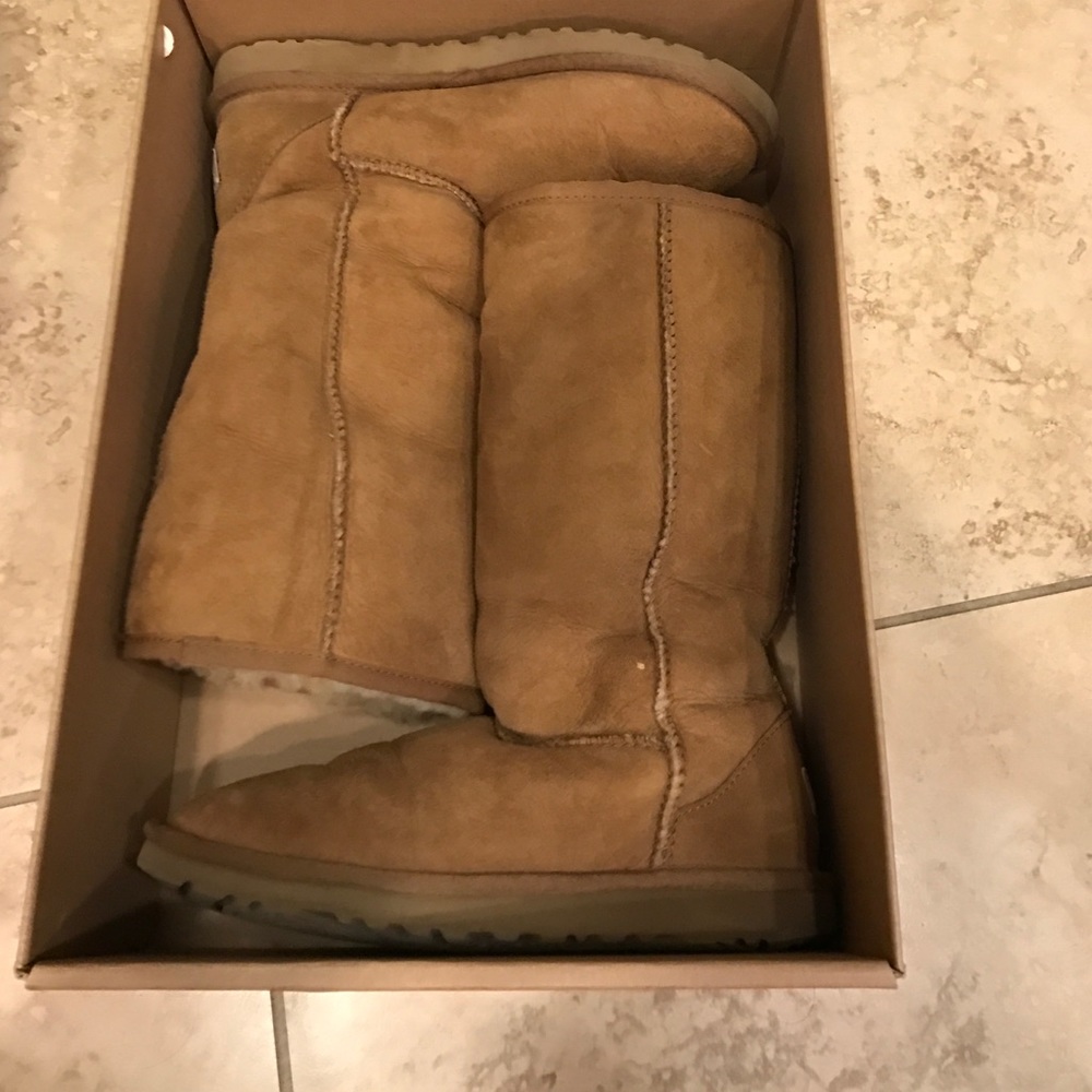 Tall brown UGG
