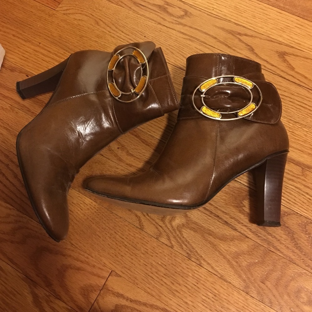 Price drop‼️From Colombia-Brown booties.