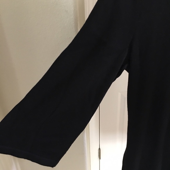 Beautiful Black & Gray Sweater Dress in Print-NWOT - Picture 4 of 4