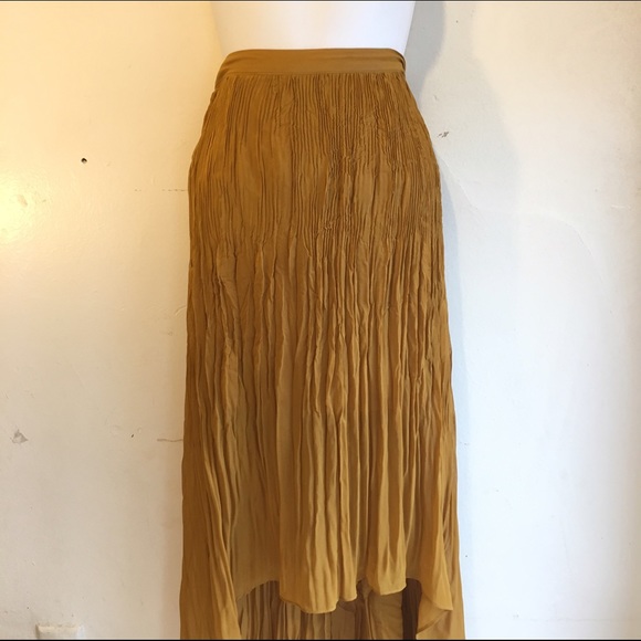 Bar III Dresses & Skirts - Mustard High-Low Skirt