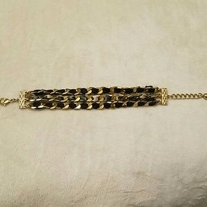 Three Chain link bracelet