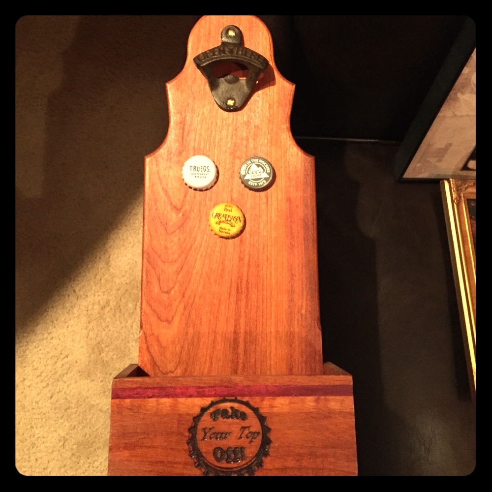 Handmade Hanging Bottle Opener