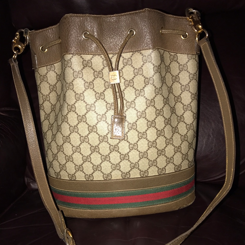 Vintage Gucci Bucket Bag