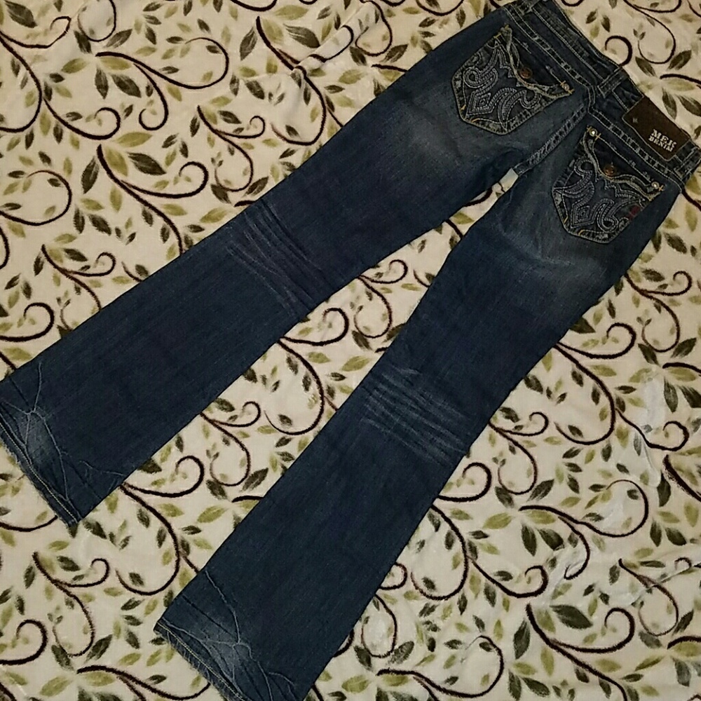 MEK denim "Mazatlan" boot cut. 27x34 - Picture 2 of 4