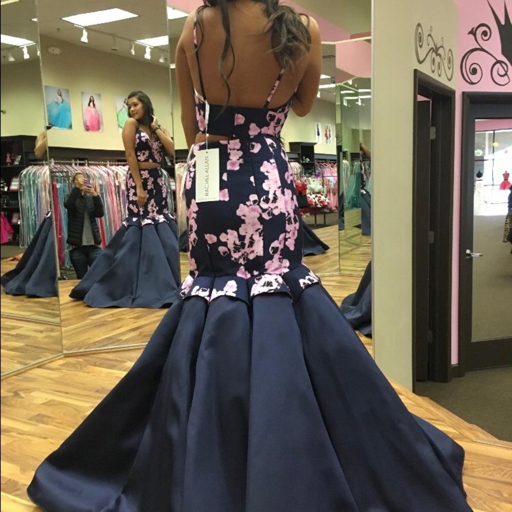 Two-Piece Rachel Allan Prom Dress