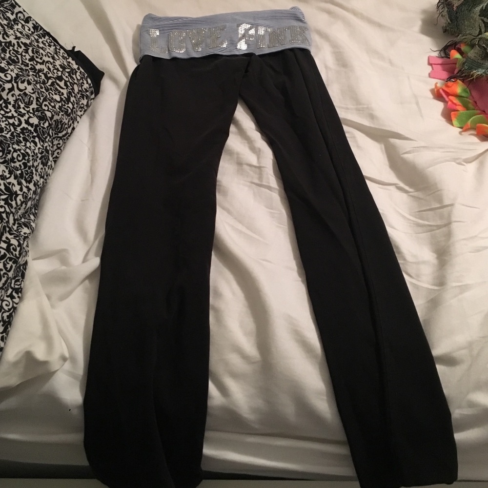 victoria's secret/pink yoga pants