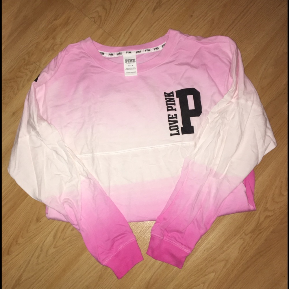 Pink Victoria's Secret sweatshirt, size M