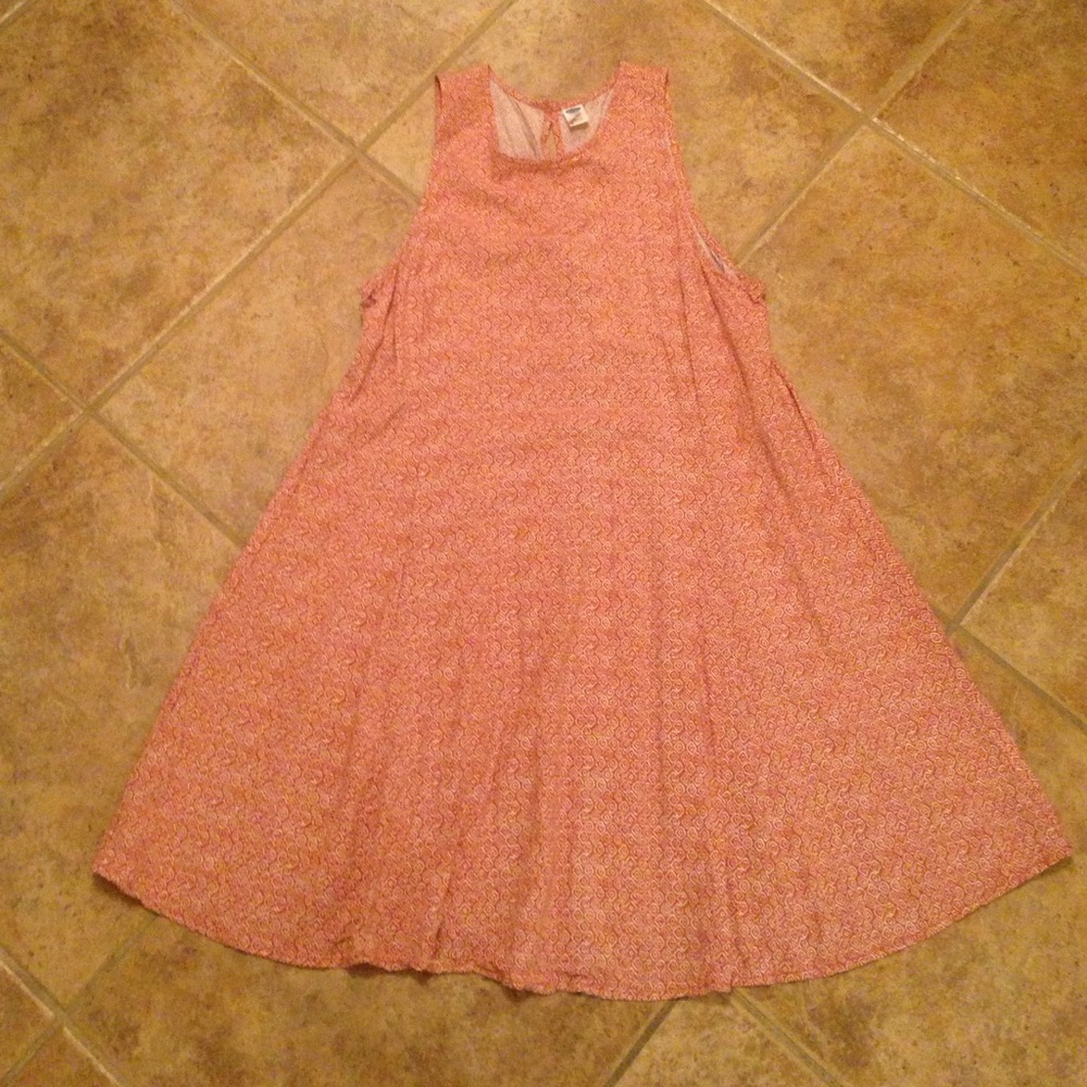 Pink Patterned Sundress