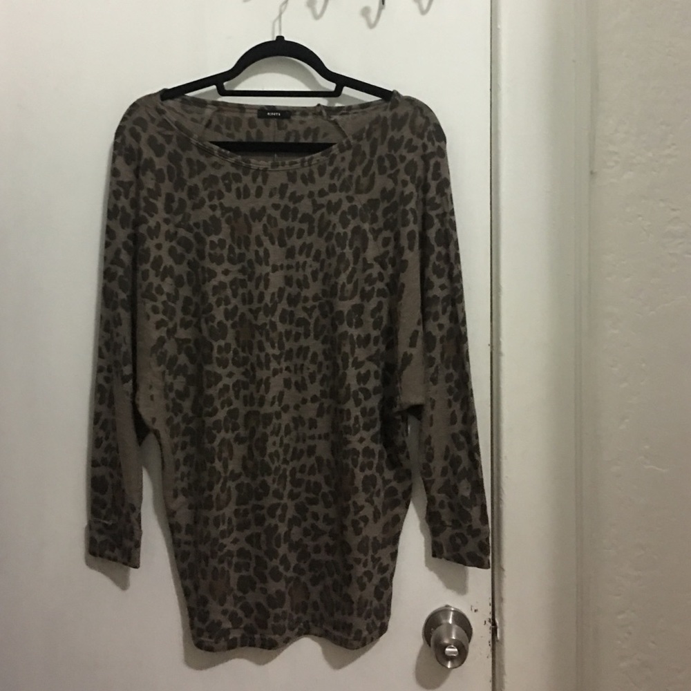 Cheetah Sweater