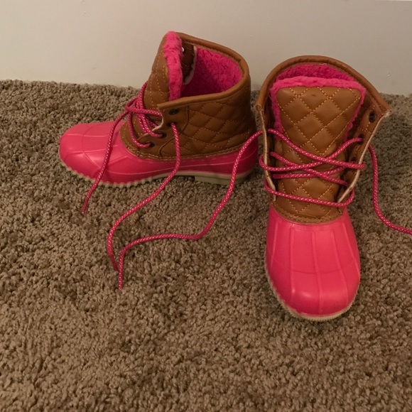 justice duck boots