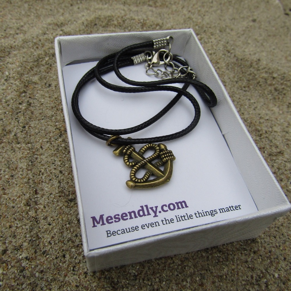 ⚓️ Bronze anchor necklace ⚓️