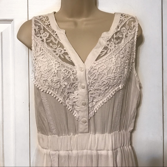 Maurices Dresses & Skirts - White Crochet Maurice's Dress