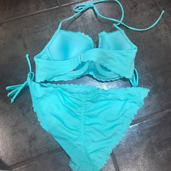 VICTORIA SECRET BLUE SWIM SUIT NEVER WORN - Picture 2 of 2