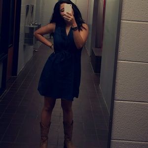 Jean style dress worn once