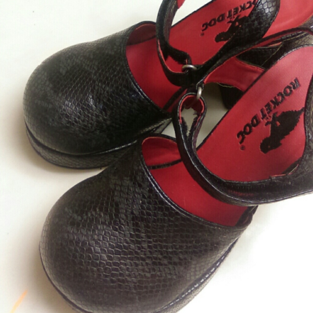 Vintage Chunky Rocketdog Platform Heels